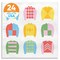Big Dot of Happiness Derby Horse Race Napkins, Colorful Jockey Silks Kentucky Party Decor, White 3-Ply Paper Luncheon Dinner Napkins - 24 Count